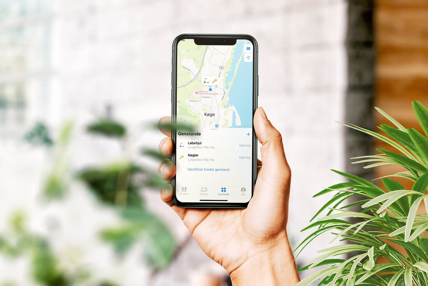 Det konkurrerende Tænk fremad AIRTRACKER - Real time GPS sporing fra din Iphone – Airtracker